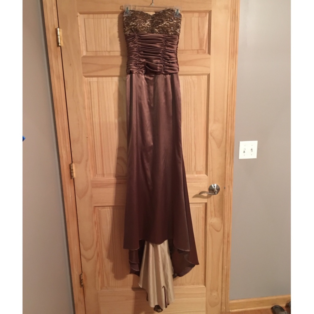 Brown Formal Dress - Picture 1 of 8